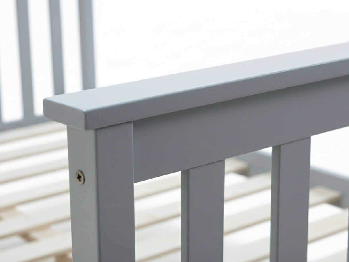 Hampshire Bed Frame Grey - Double