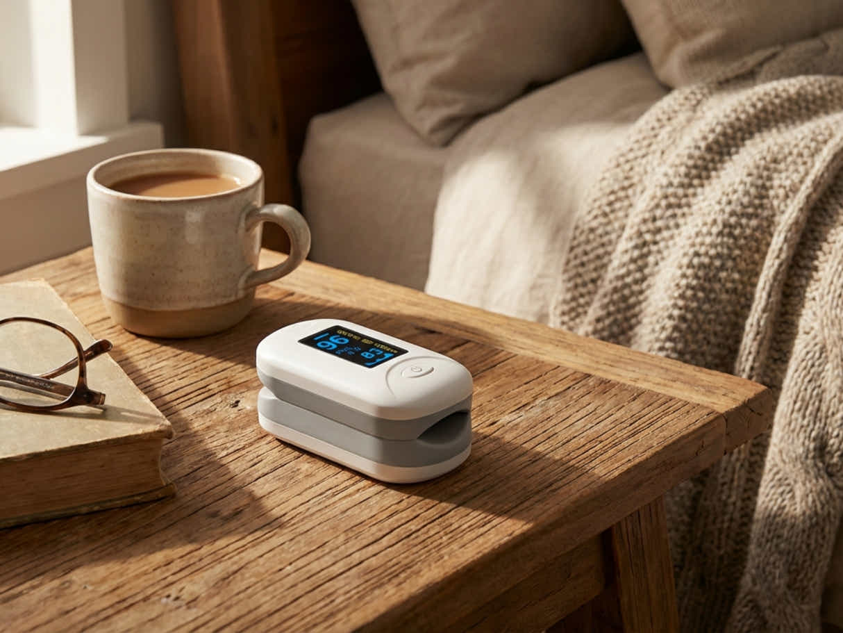 Finger oximeter