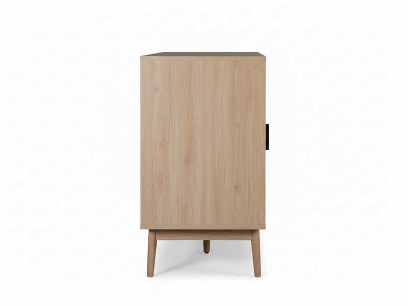 Naturlig Buffet Table with Shelves - 130 cm