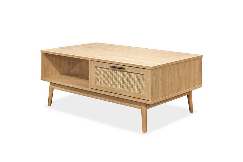 Naturlig Coffee Table with Drawers