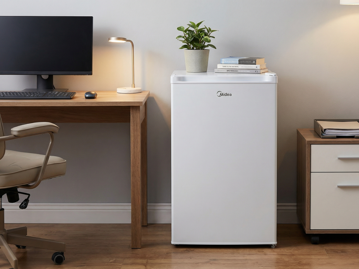 Midea 123L Bar Fridge White
