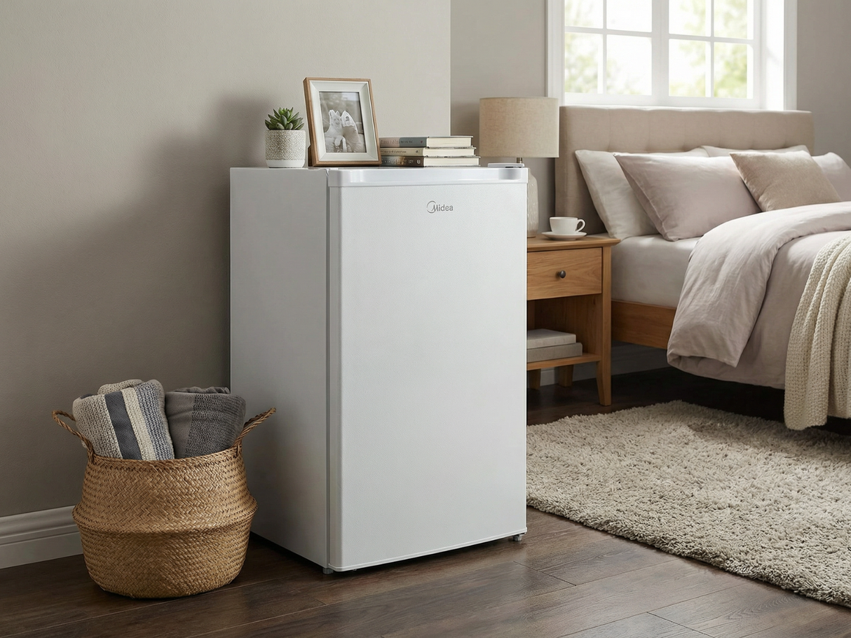 Midea 123L Bar Fridge White