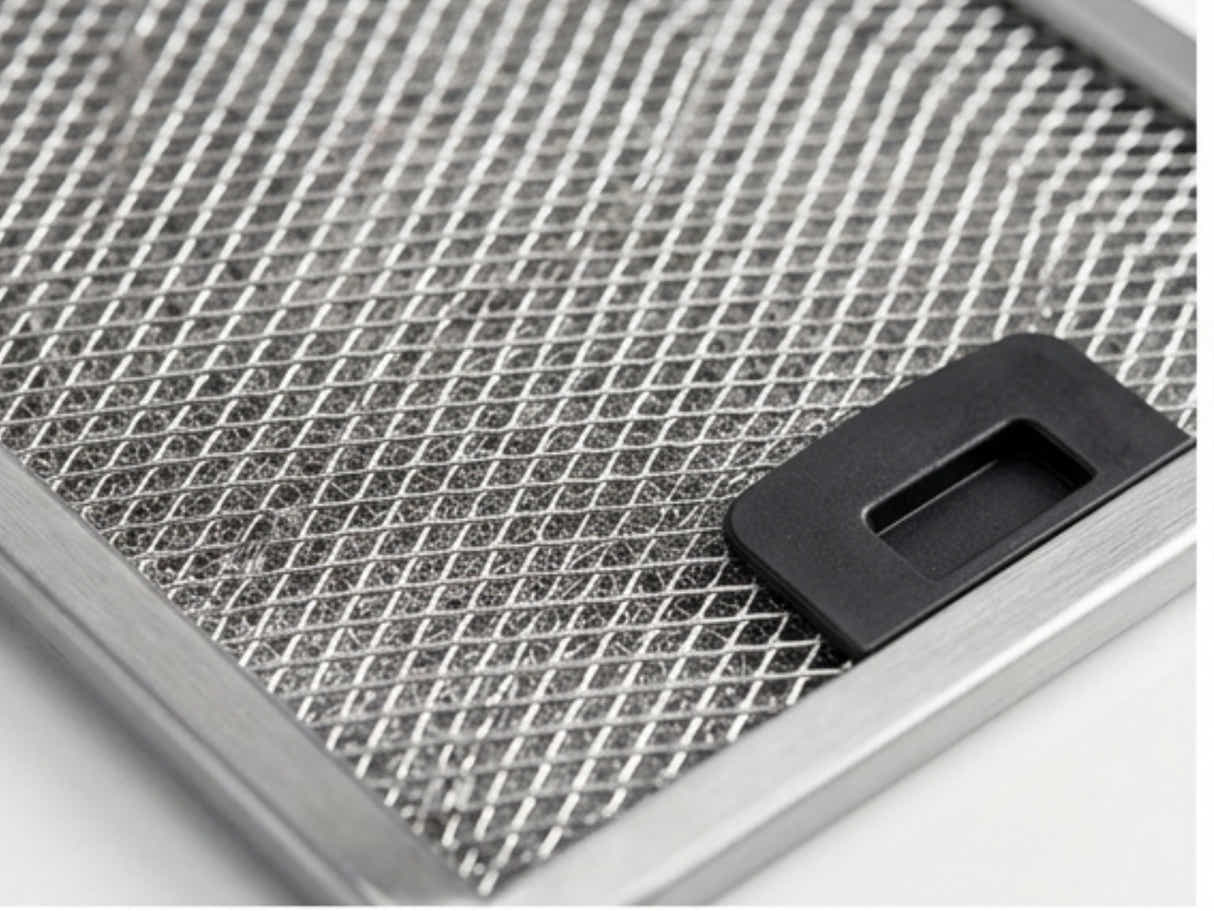 Midea 60 cm Canopy Rangehood Silver (No Duct)