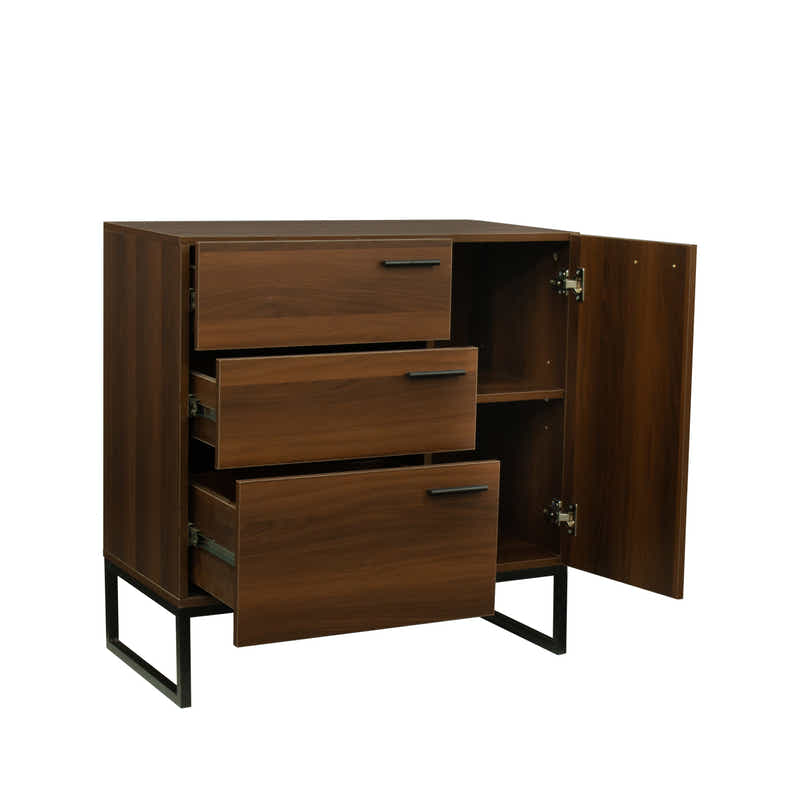 Philo 3 Drawer 1 Door Chest