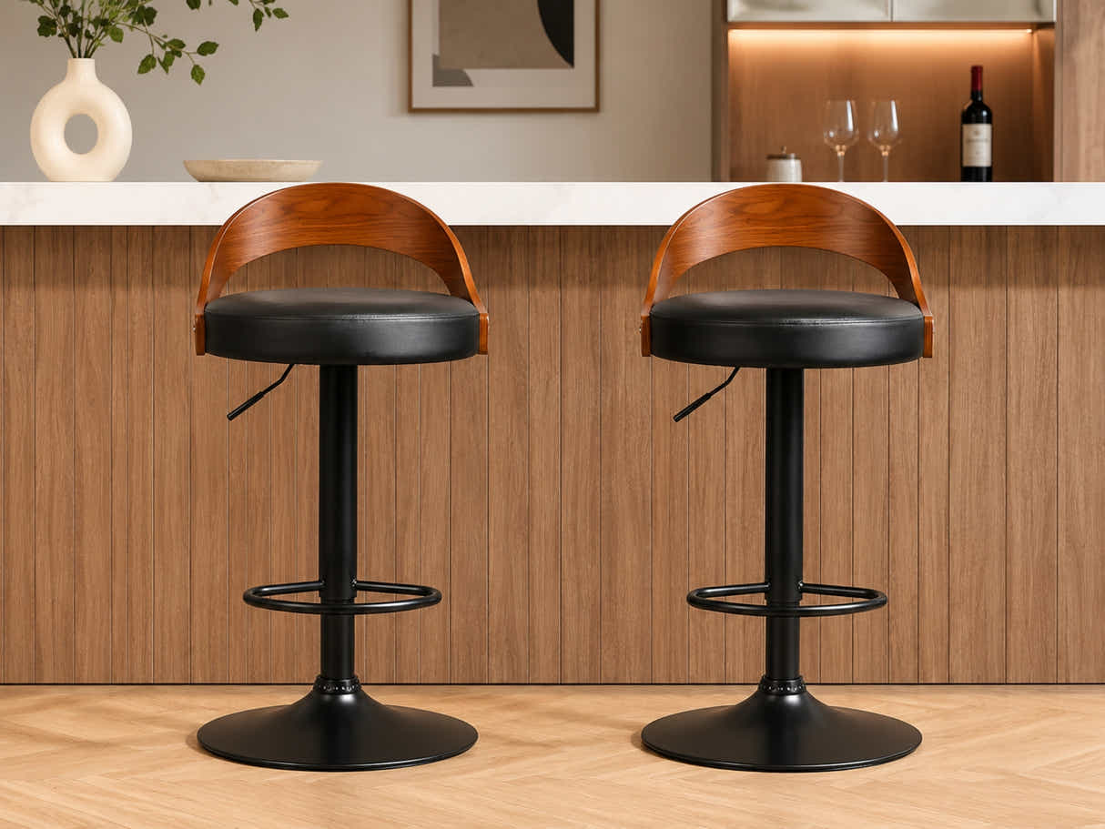 Bentwood Bar Stool - Set of 2