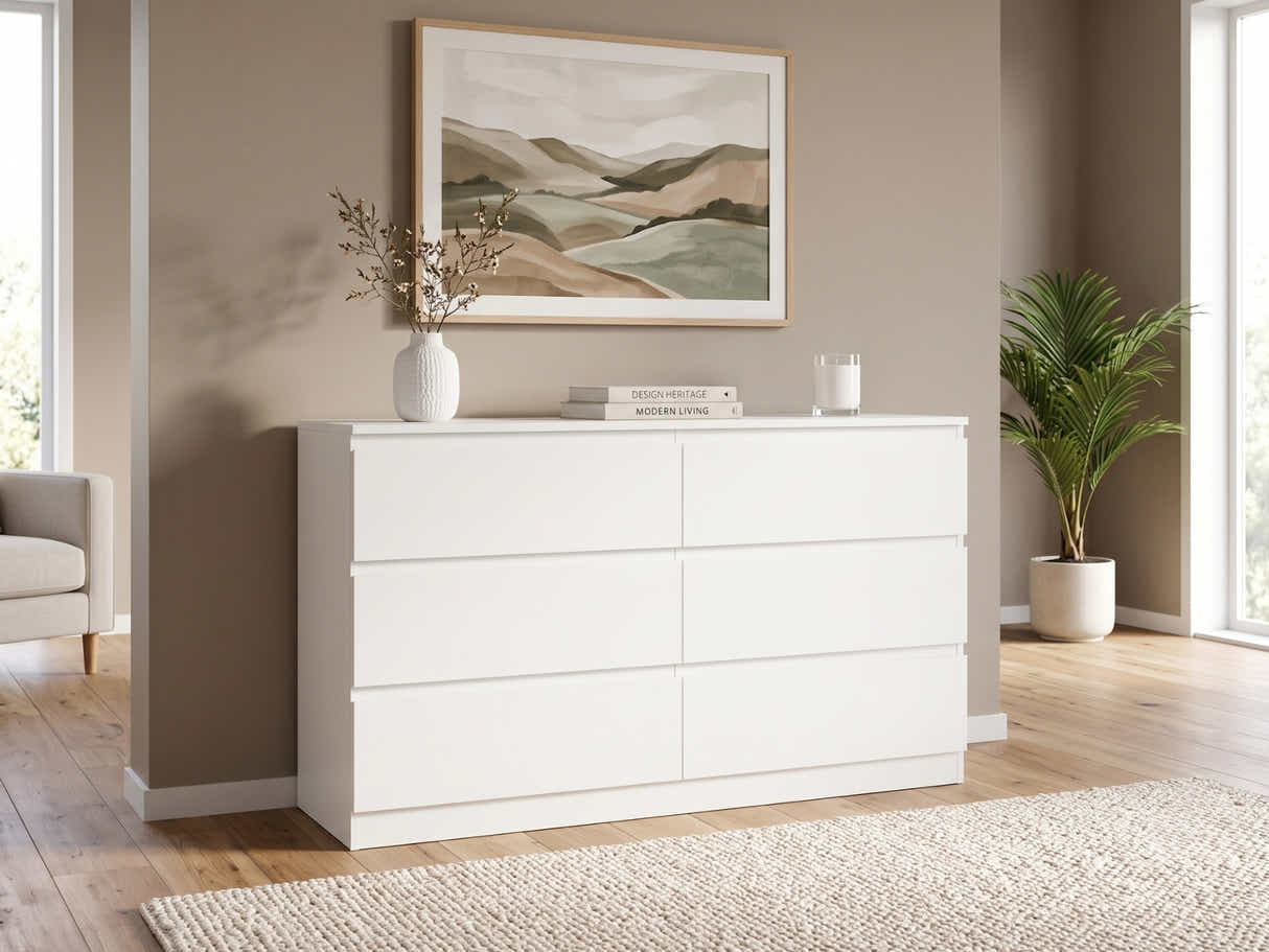 DS Enkel 6-Drawer Lowboy