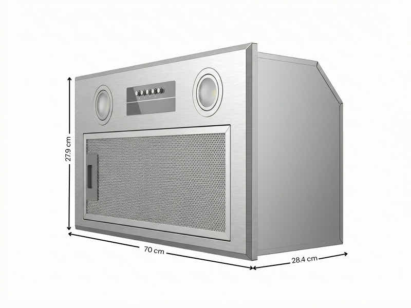 Midea 70 cm Rangehood - Integrated Powerpack