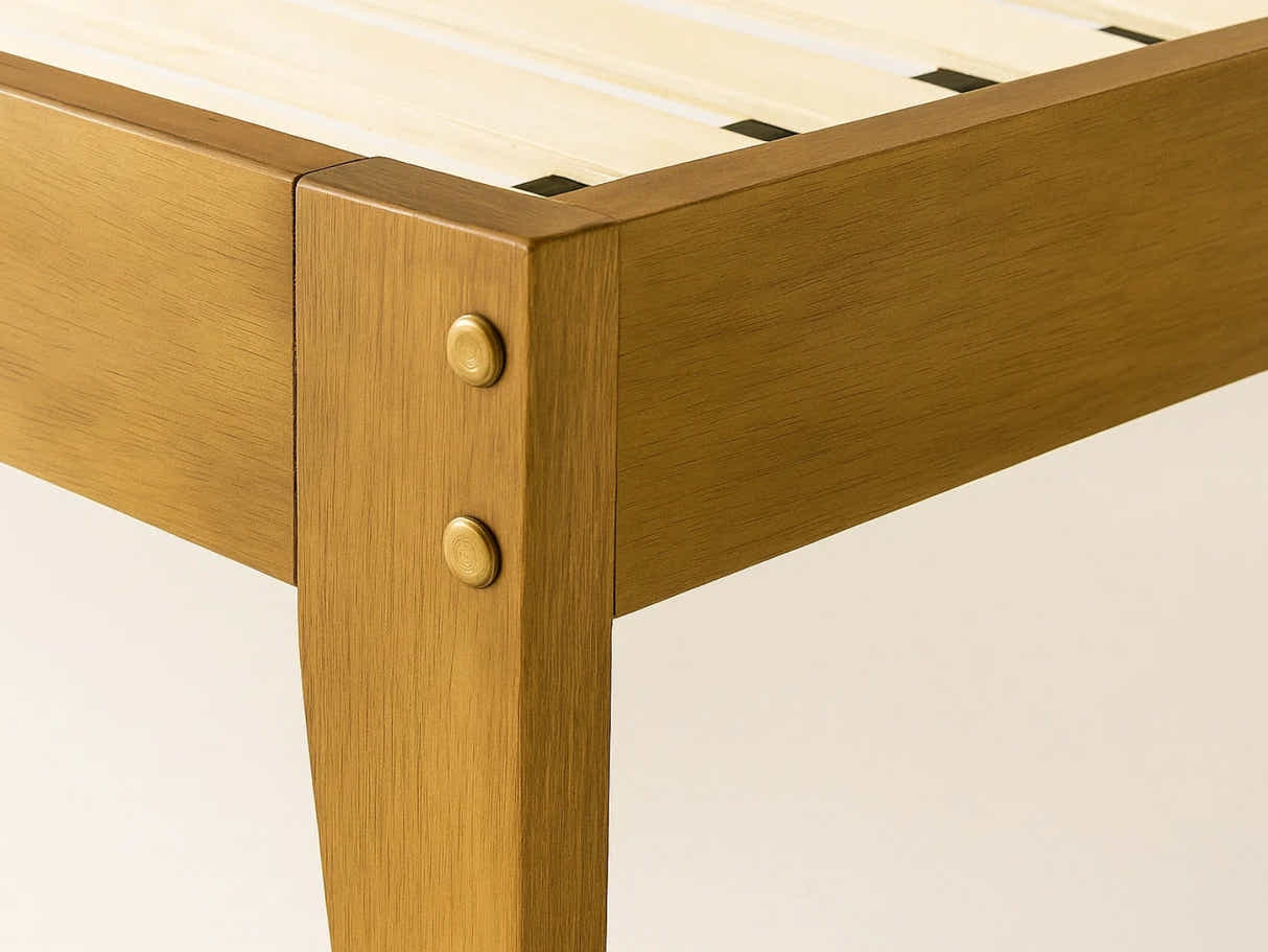 Sovo Bed Frame Oak - Queen