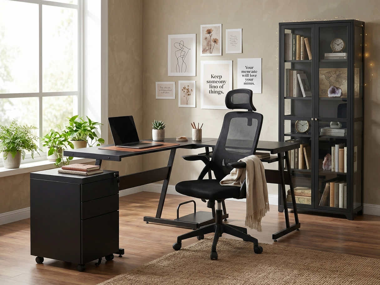 Executive Study Room Combo - 4 Piece