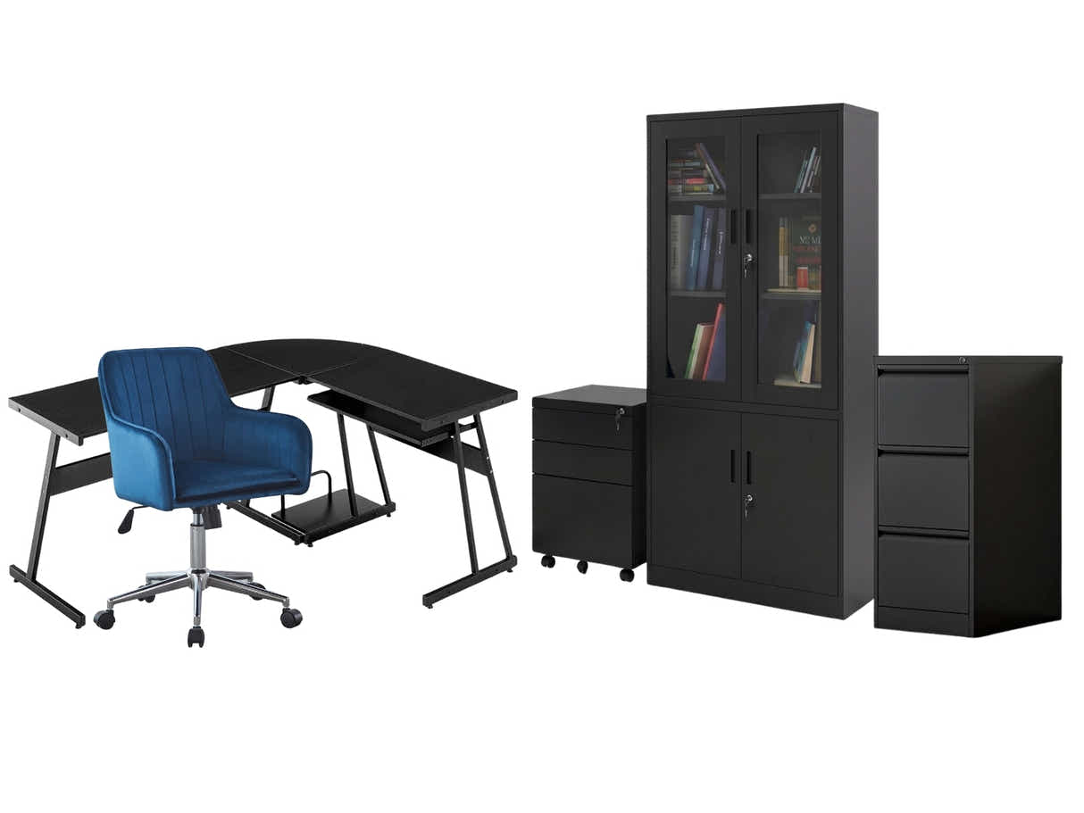 Complete Study Room Combo - 5 Piece
