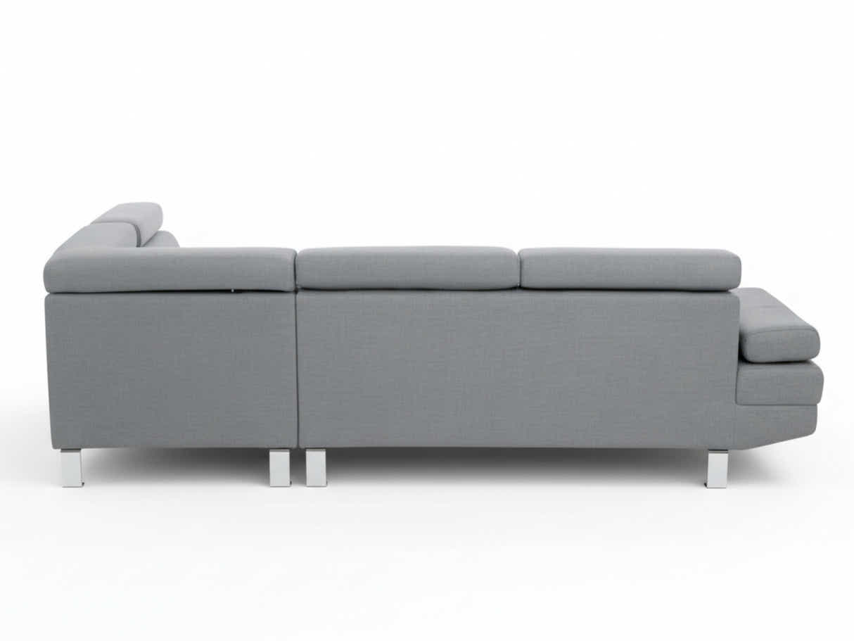 Briz Liene Sectional Sofa - Grey