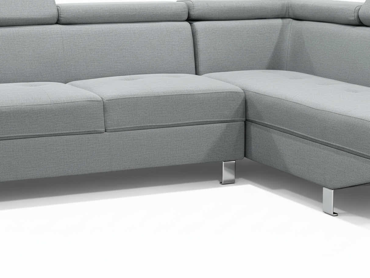Briz Liene Sectional Sofa - Grey