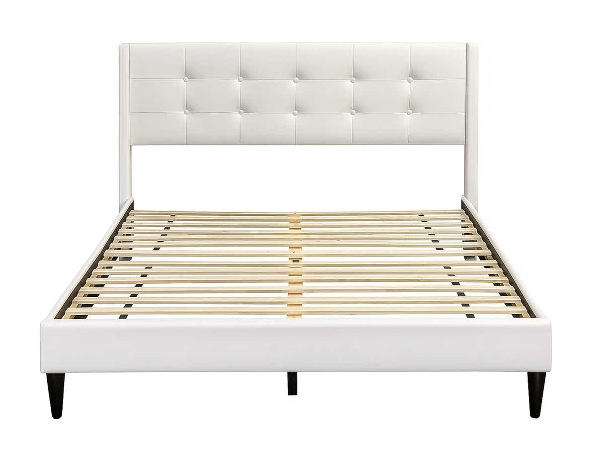 Vele-C Bed Frame White - Queen
