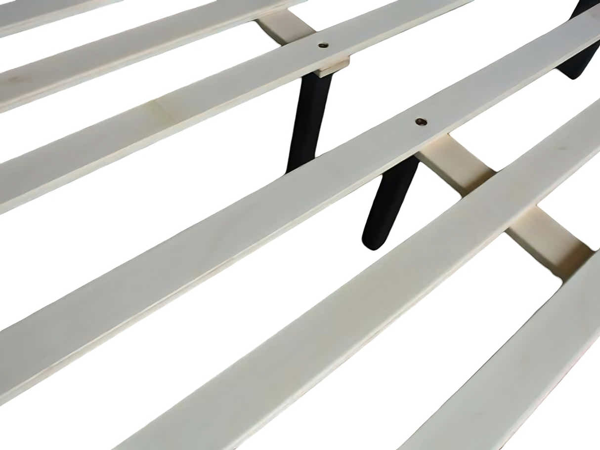 Vele-D Bed Frame Light Grey - Queen