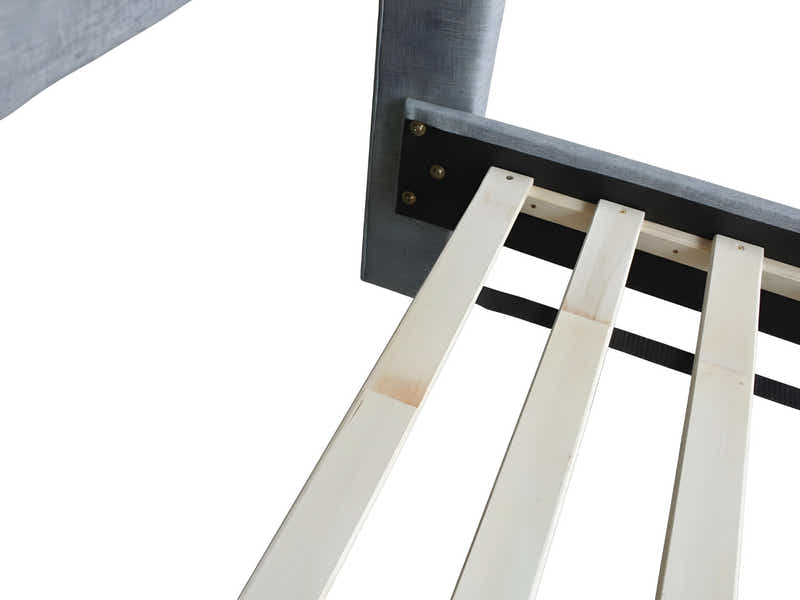 Vele-D Bed Frame Light Grey - Queen