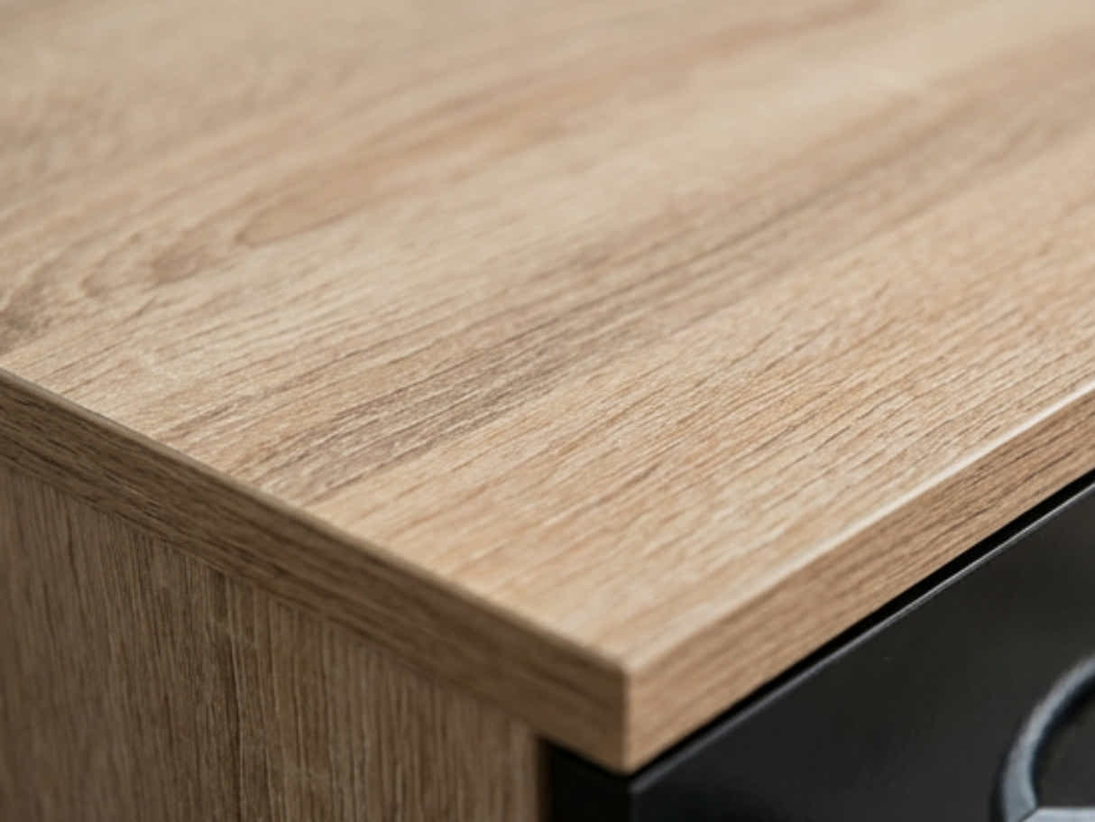 Bardalona Bedside Table - Gloss Black
