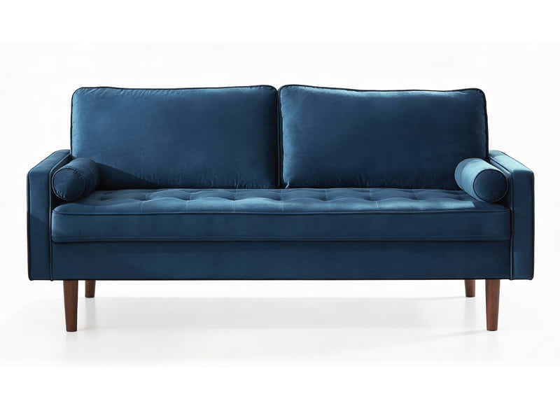 Gyllene Velvet Sofa Set - Blue