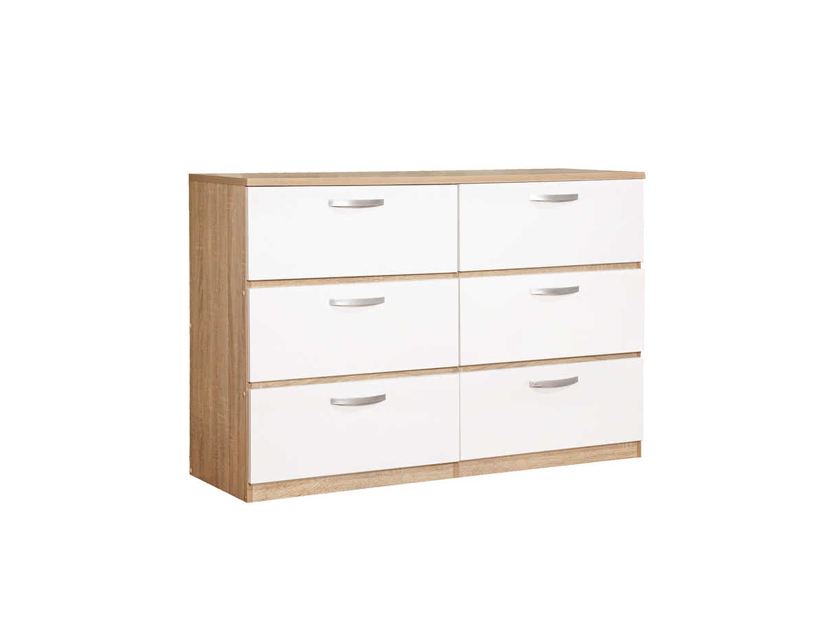 Escot 6-Drawer Lowboy