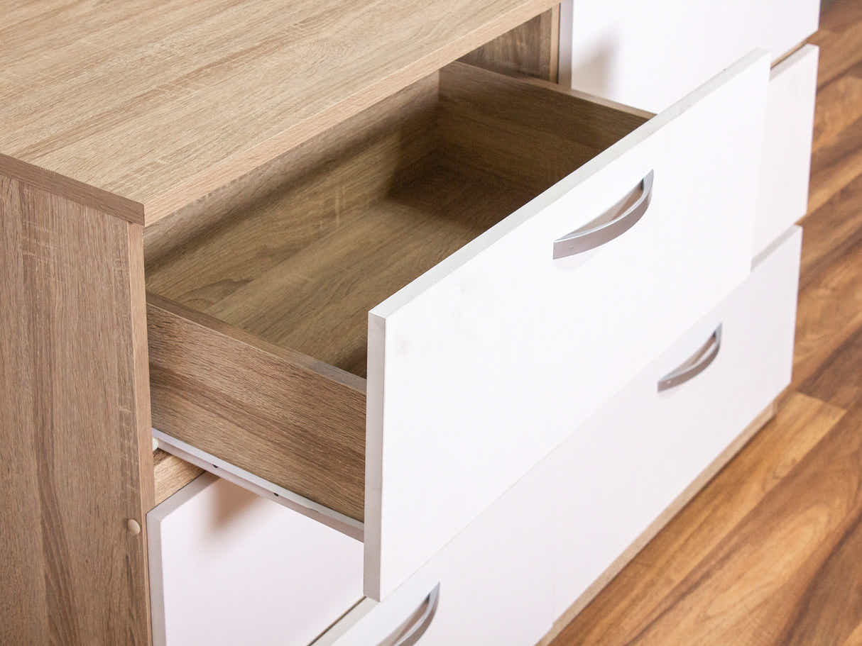Escot 6-Drawer Lowboy