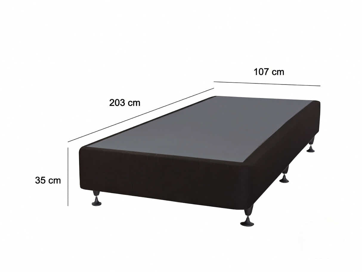 DS NZ Made SW Bed Base Black - King Single