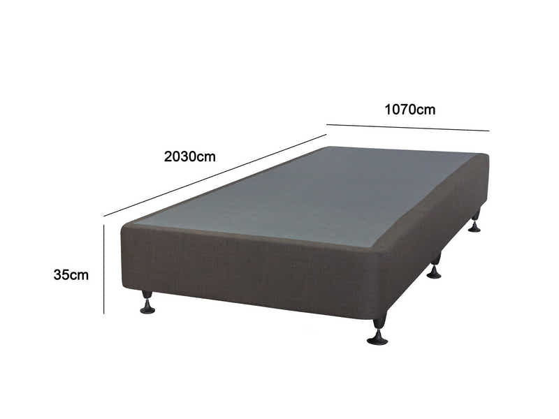 DS NZ Made SW Bed Base Slate - King Single