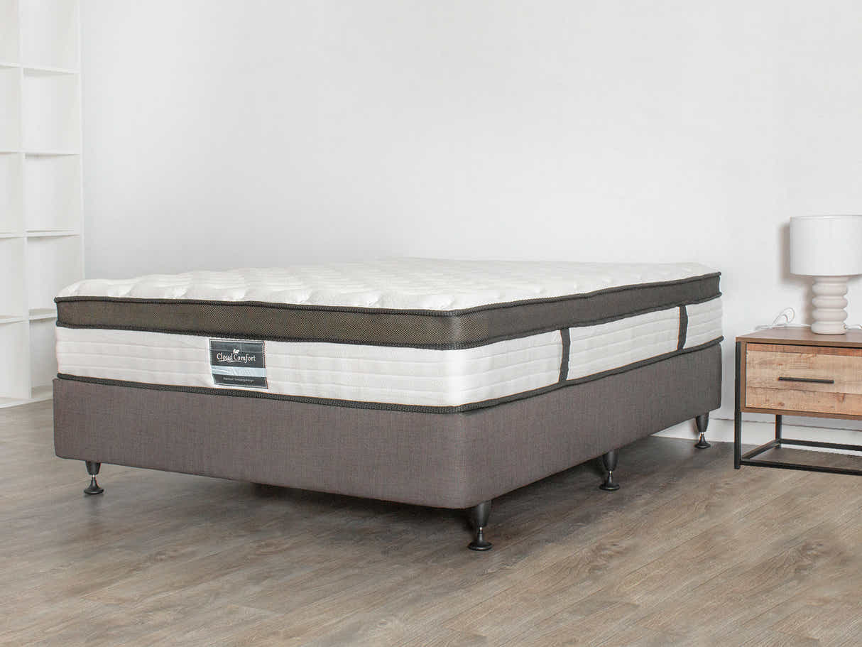 DS NZ Made SW Bed Base Light Grey - King Single