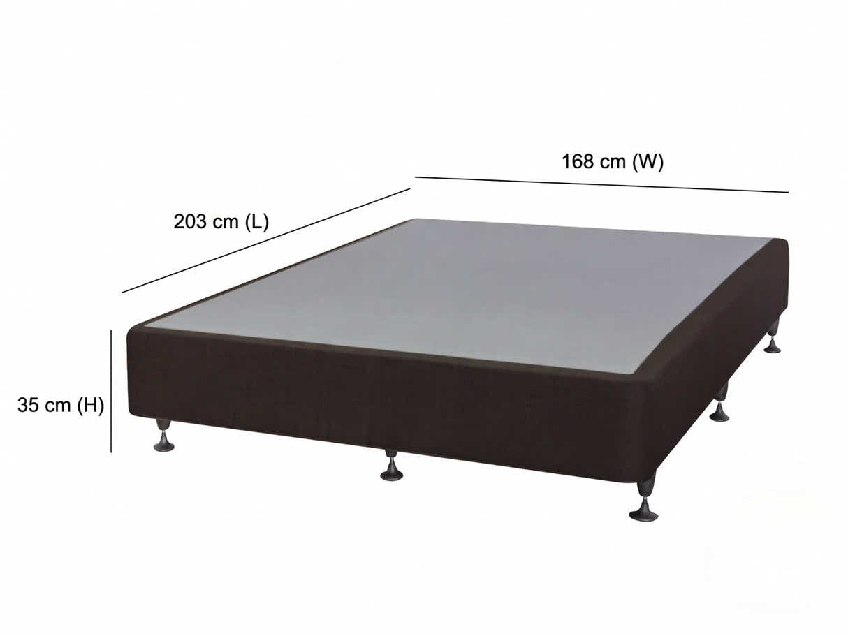 DS NZ Made SW Bed Base Black - King