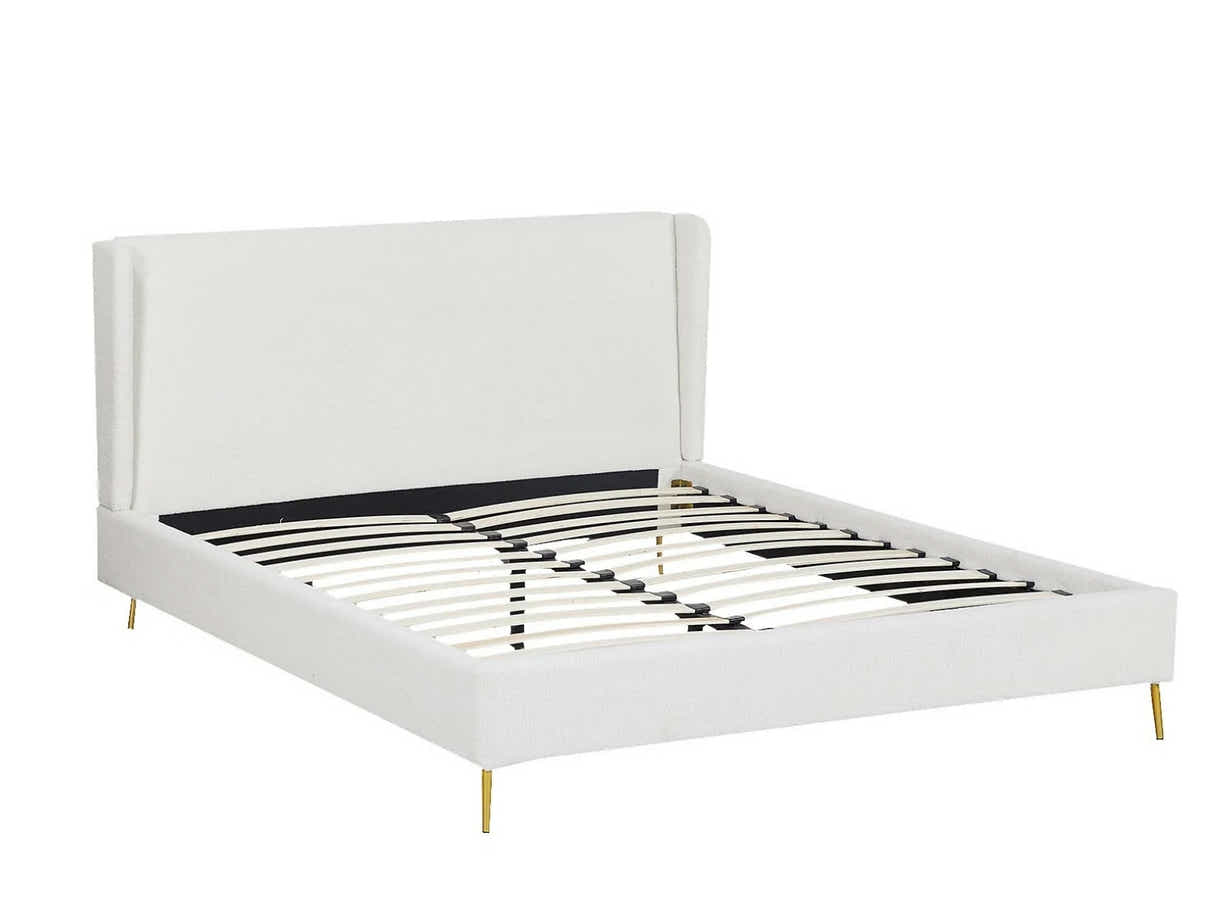 Santos Boucle Bed Frame - Queen