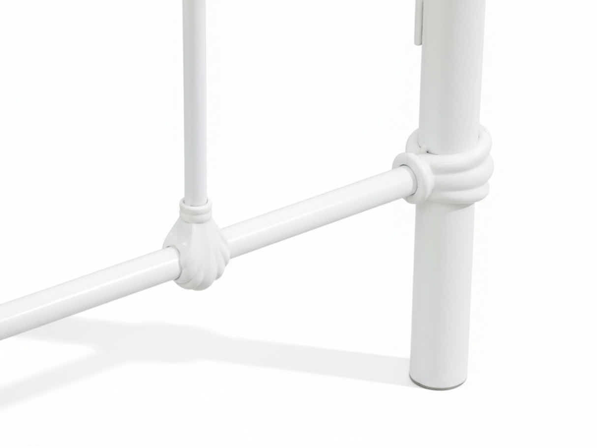 Victorian High Metal Bed Frame – King Single