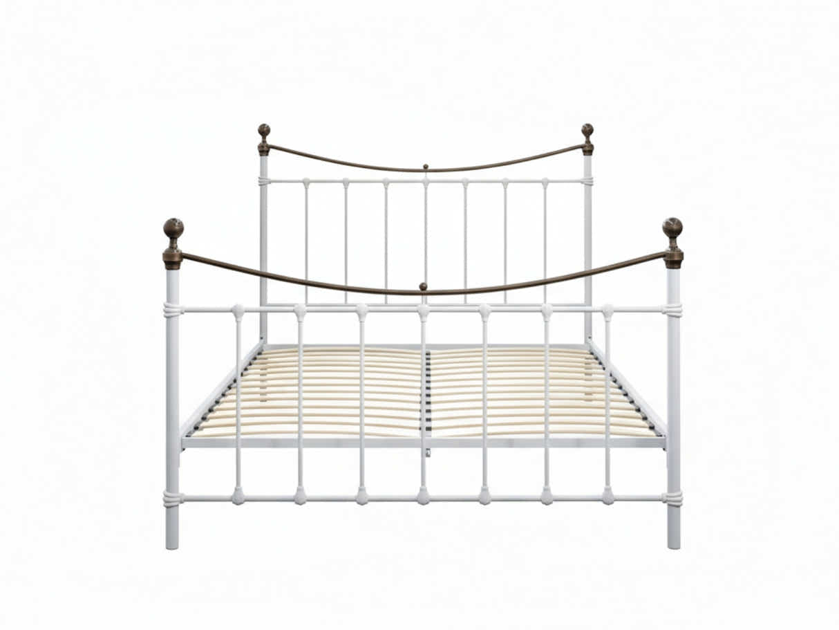 Victorian High Metal Bed Frame – Double