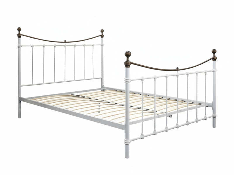Victorian High Metal Bed Frame – Double