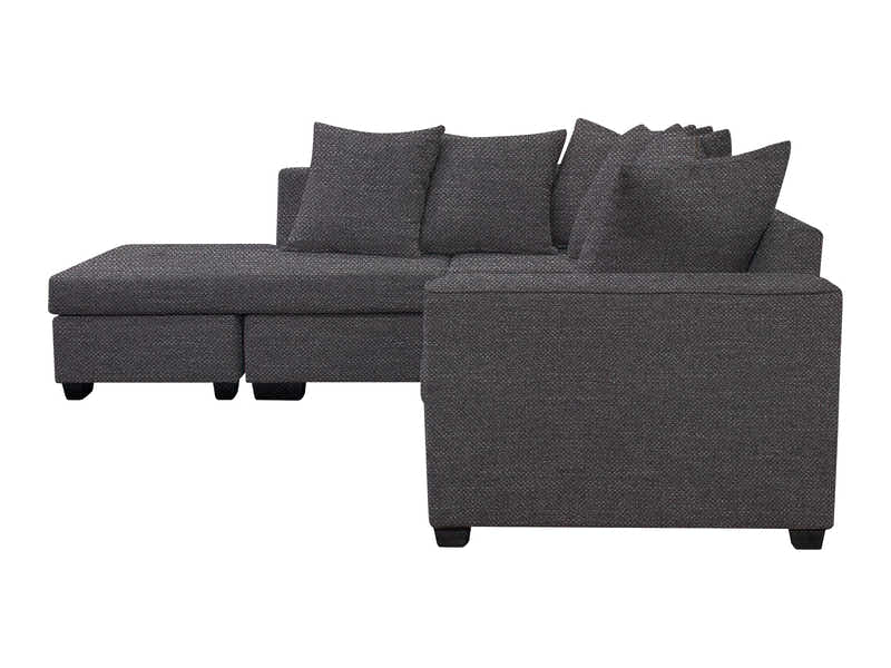 DS NZ Made Lavern Corner Sofa - Kido Black