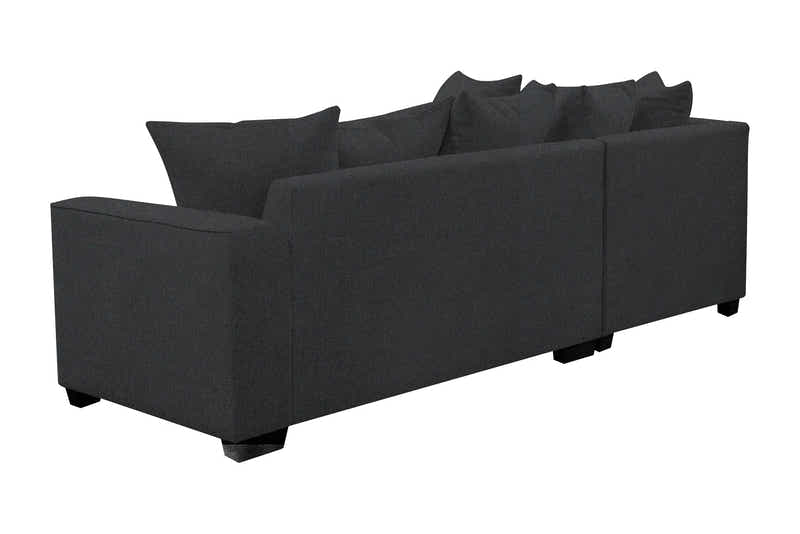 DS NZ Made Lavern Corner Sofa - Vish Black