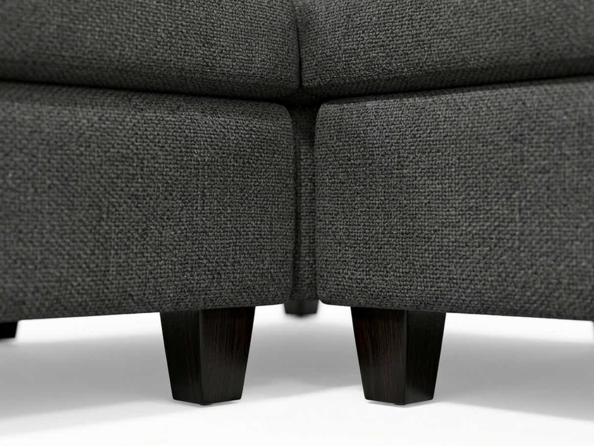 DS NZ Made Kareena Corner Sofa - Vish Black