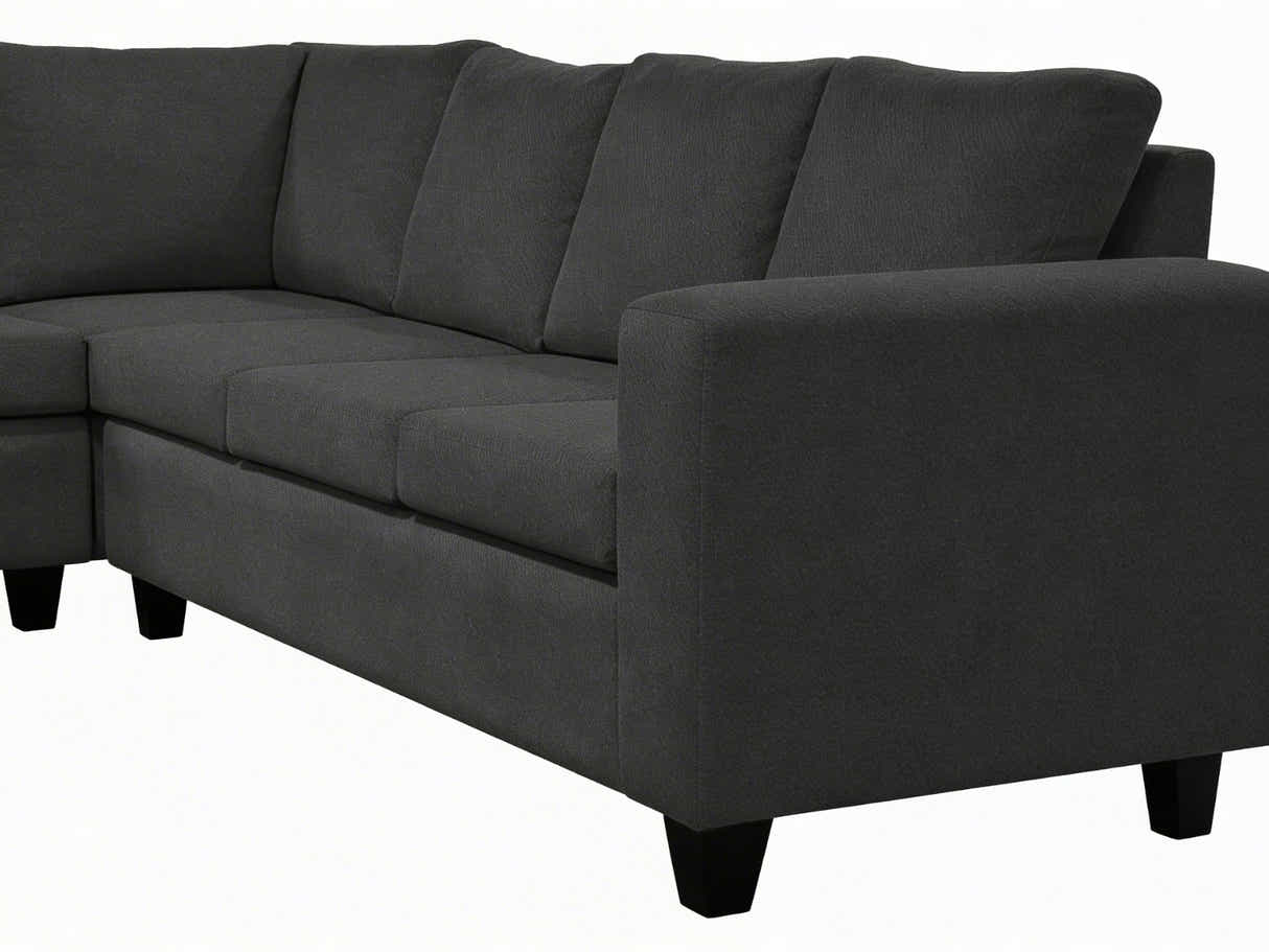 DS NZ Made Kareena Corner Sofa - Vish Black