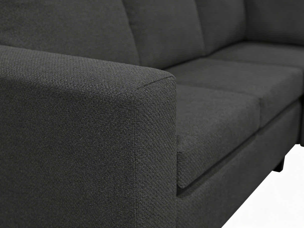 DS NZ Made Kareena Corner Sofa - Vish Black