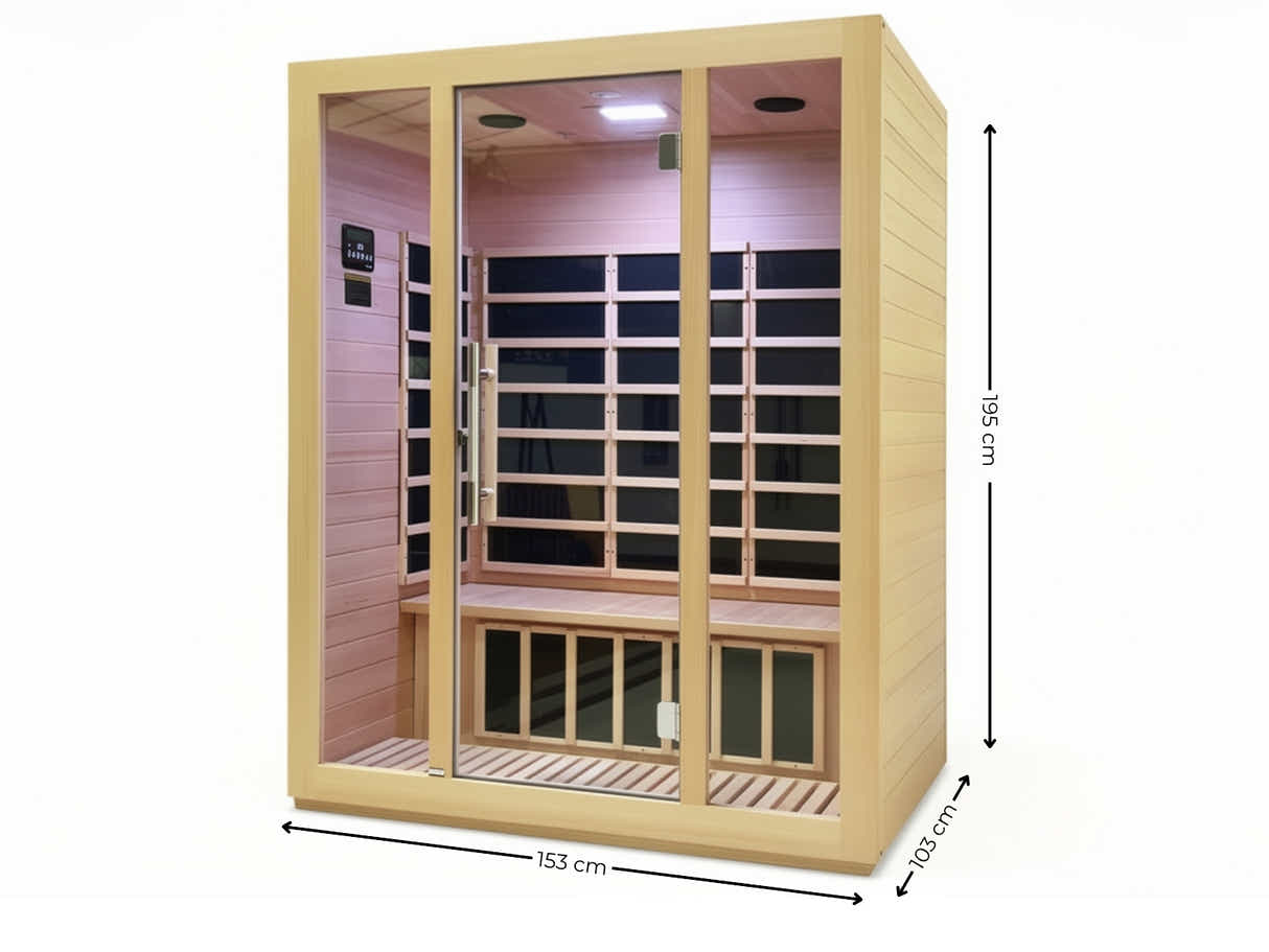 2-3 Person Far infrared Sauna