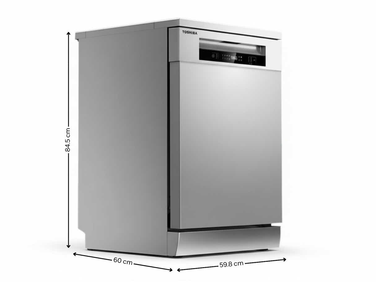 DS Toshiba 15 Place Settings Dishwasher Stainless Steel