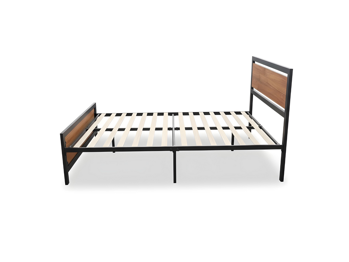 DS Bivio Metal Bed Frame - Double