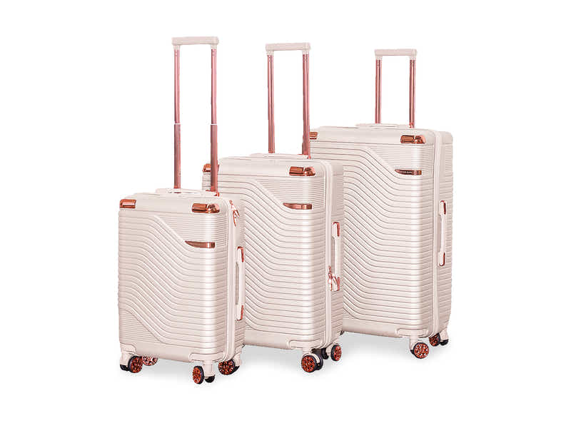 Luggage Set 3pcs voyage beige