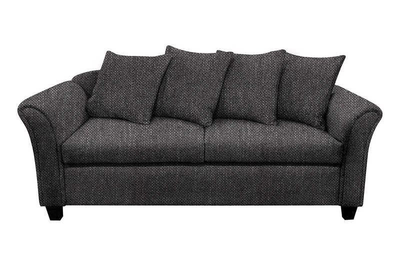 DS NZ Made Chika 3+2+1 Sofa Set - Kido Black