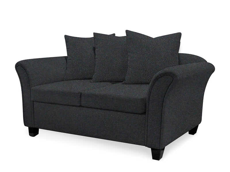 DS NZ Made Chika 3+2+1 Sofa Set - Vish Black