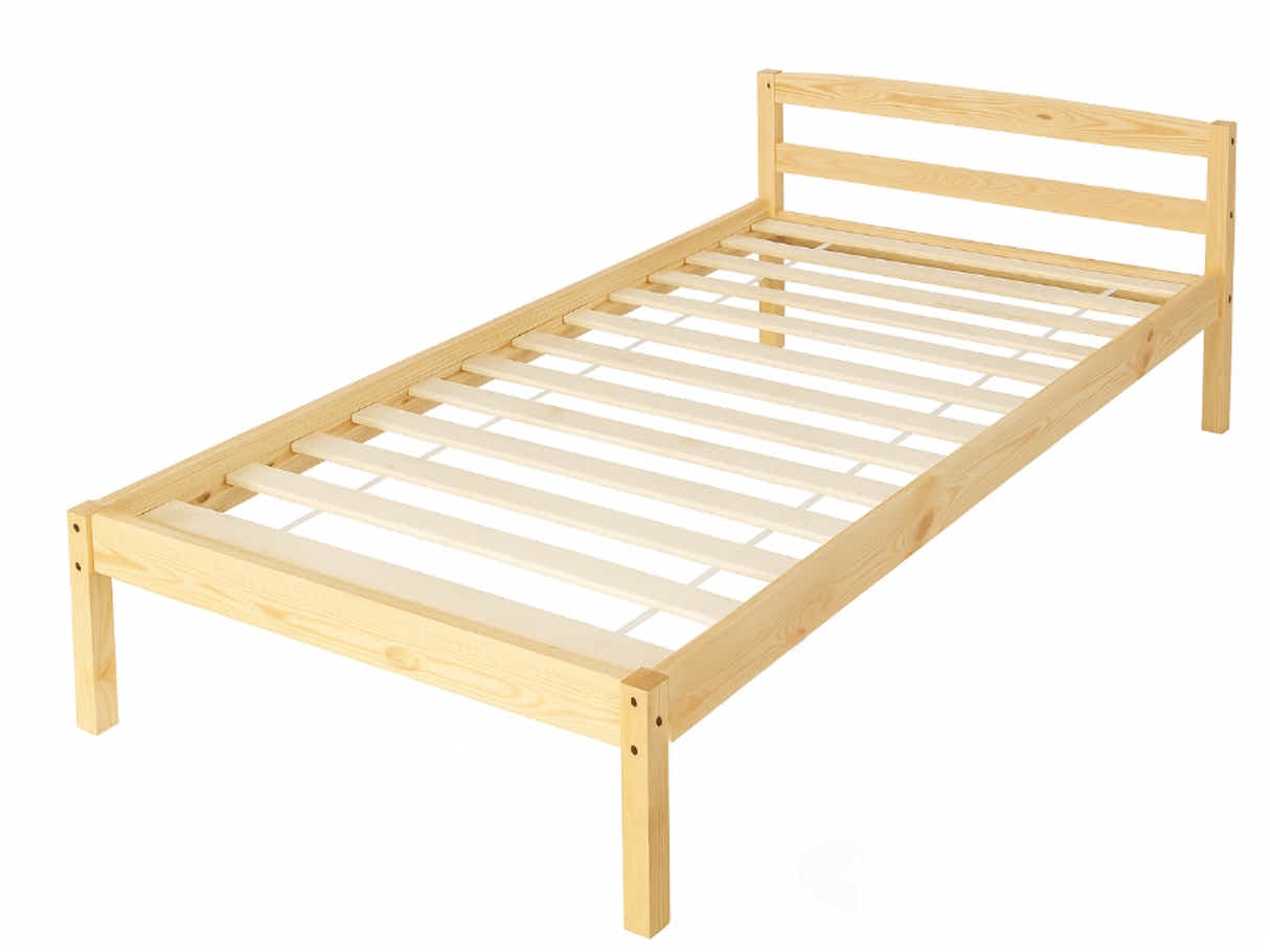 Wayford Bed Frame Natural & J32 Mattress - King Single