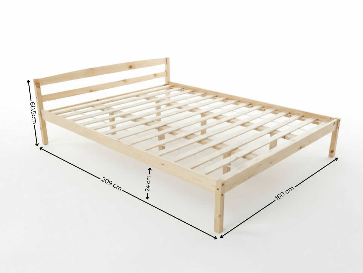 Wayford Bed Frame Natural - Queen
