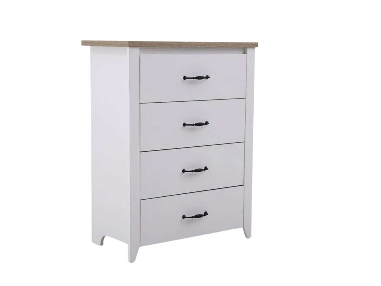 Adelle 4-Drawer Tallboy