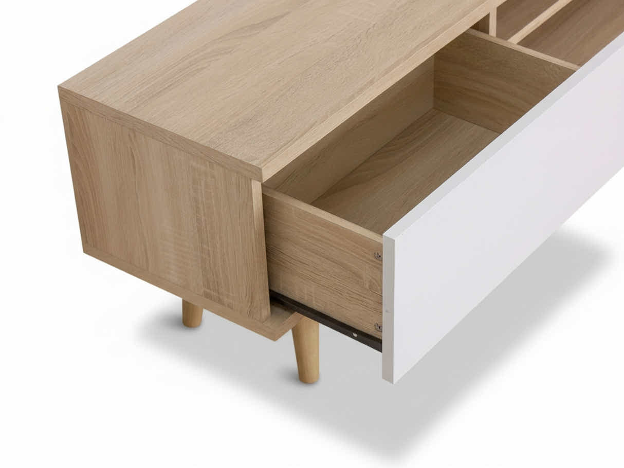 Low Board Entertainment Unit - 150 cm