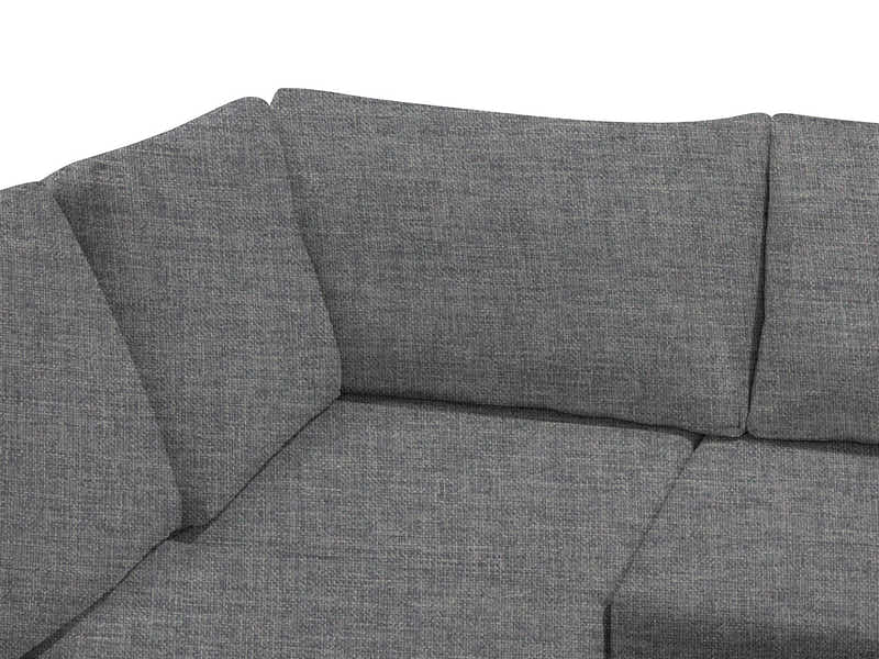 DS NZ Made Bhumi Corner Sofa with Ottoman - Vish Grey