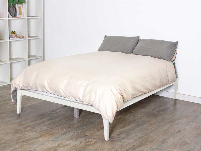 Samuel Bed Frame Taupe – Queen