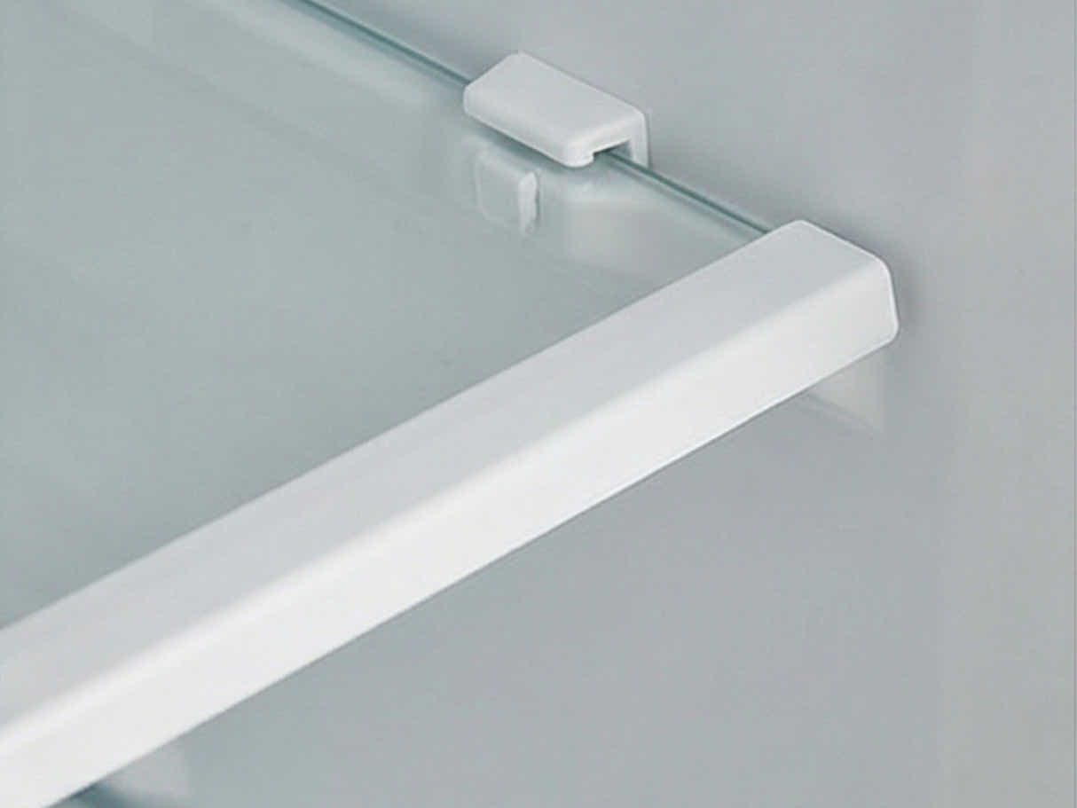Midea 237L Upright Fridge White