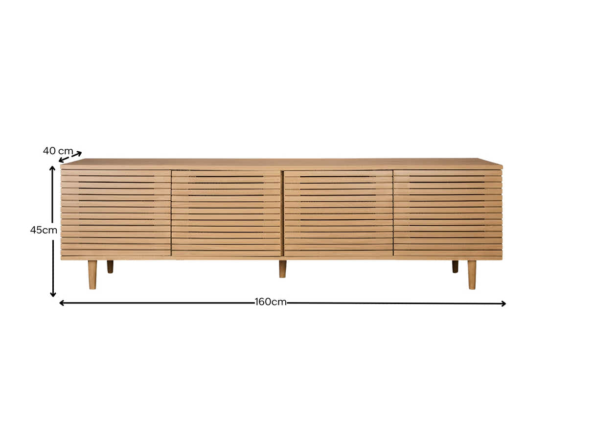 Logga Entertainment Unit - 160 cm
